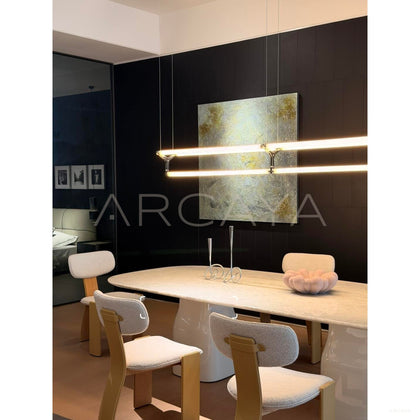 Marble Dining Table Villa - scene
