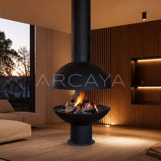 Christie Hanging Fireplace - main