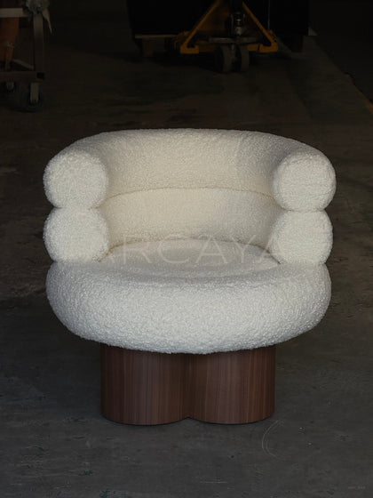 Cream Style Single Armchair - scene