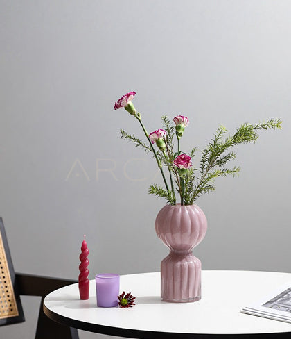 Glass Vase Lucky Bamboo - scene