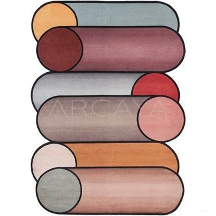 Custom Hand Tufted Rug Dsm P037 C03 in detail