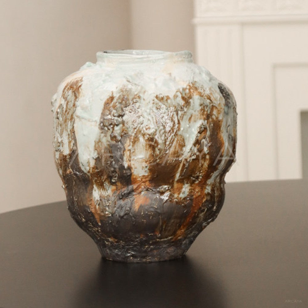 Large Floor Wabi Sabi Jar Vase - main