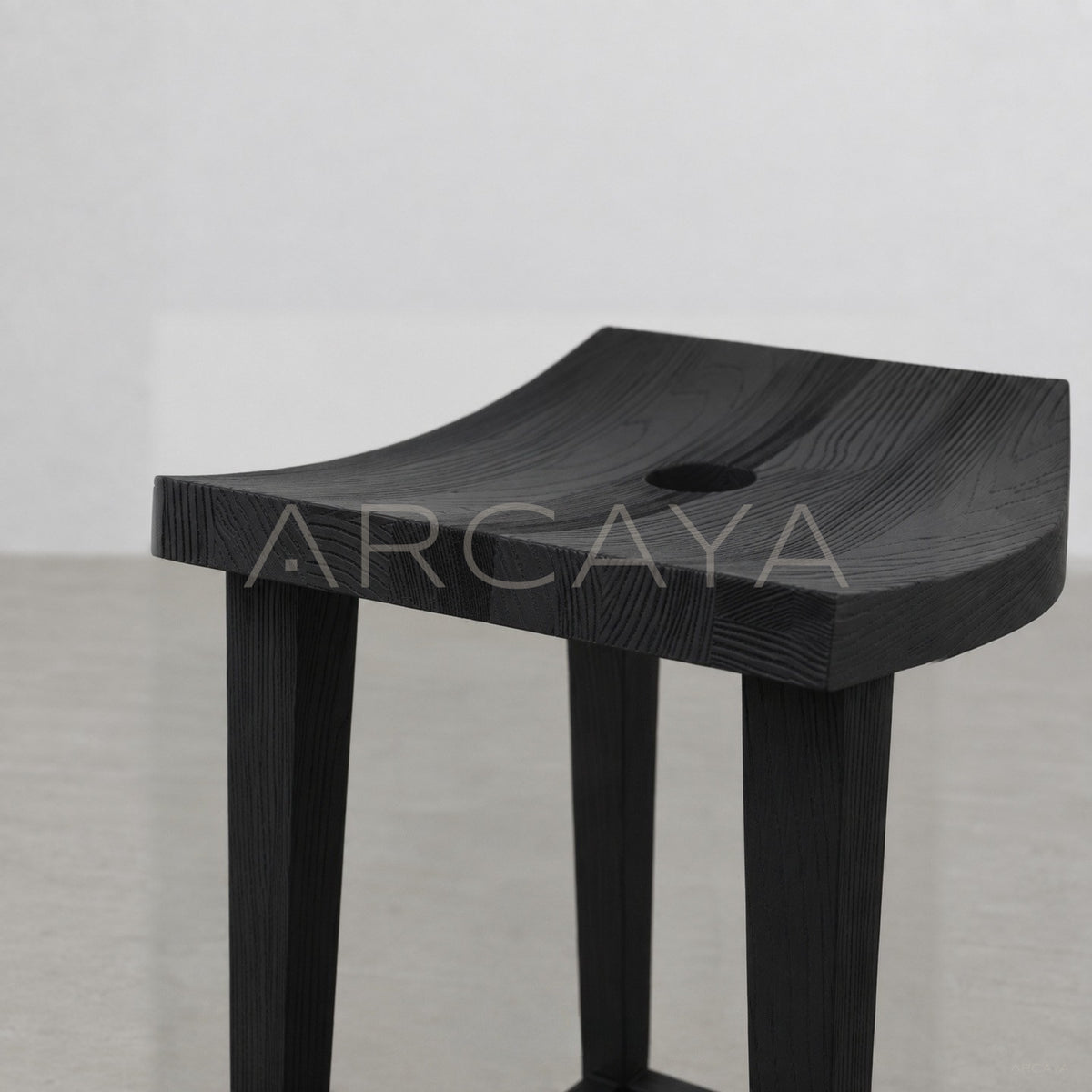 Haute Couture French Woodwork — Stool - main