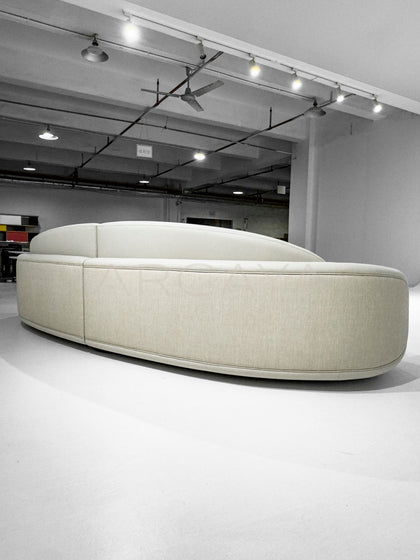 Curved Irregular Sofa - scene