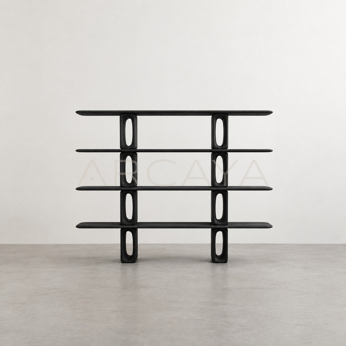Patine Dark Wood Bookcase - main