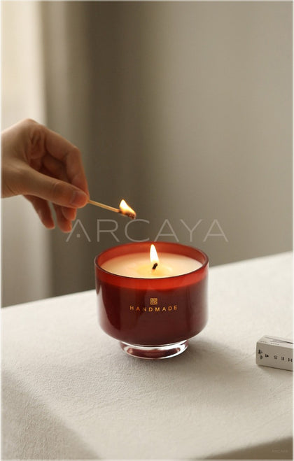 French Scented Candle Gift - scene