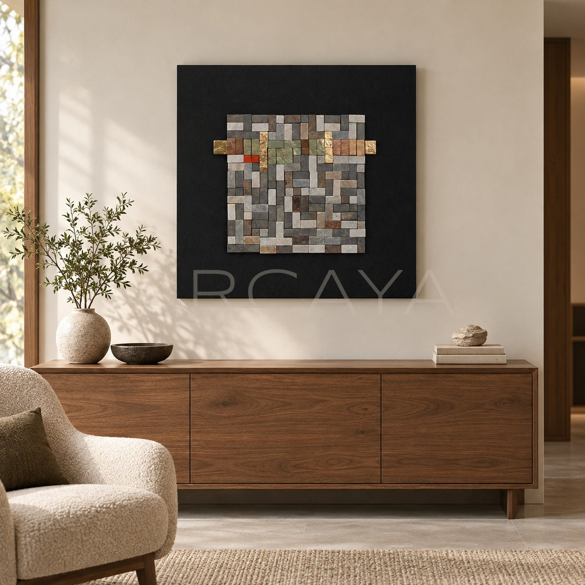 Mixed Media Wall Art 2411G0171 - main
