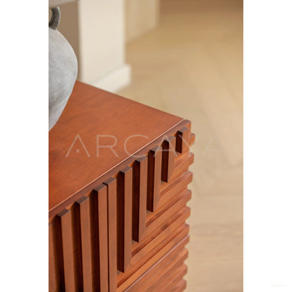 Zhuyan Solid Wood Modular Cabinet - scene