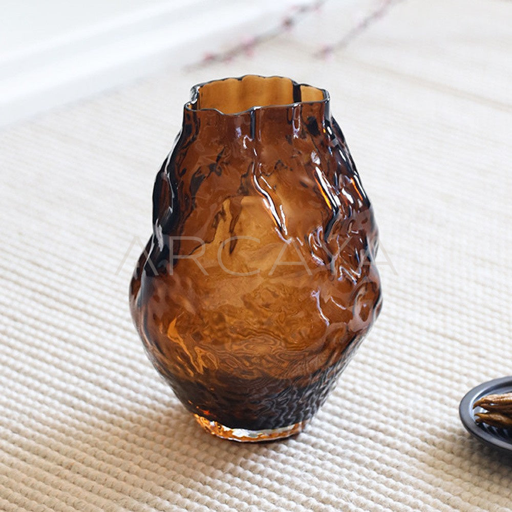 Modern Glass Hydroponic Vase - main