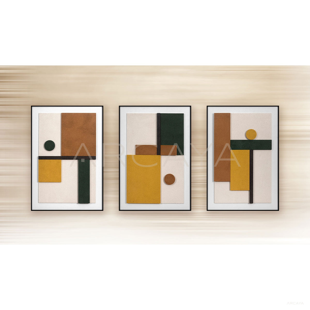 Wall Art Set 2411G0111 in detail