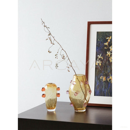 Mid Century Glass Vase New Home - scene