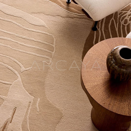 Foolproof Neutral Rug - scene