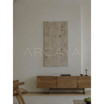 Reclaimed Wood Tv Stand - scene