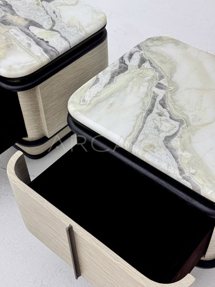 Custom Master Bedroom Nightstand - detail