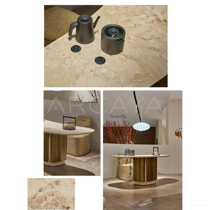 Stone Tea Table - scene