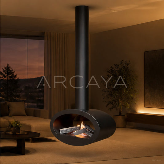 Baron Hanging Fireplace - main