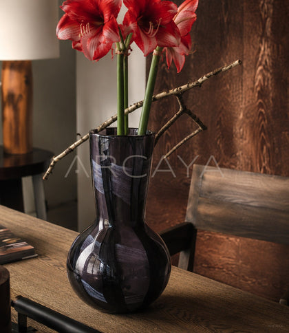 Swirl Glass Vase - scene