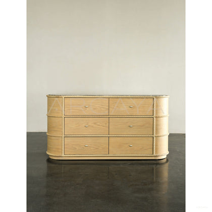 Augusta French Mid Century Storage Cabinet - scene