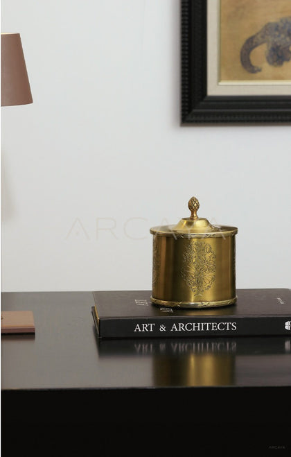 Brass French Tray - scene