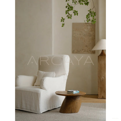 Waiwai Reclaimed Wood Coffee Table - scene