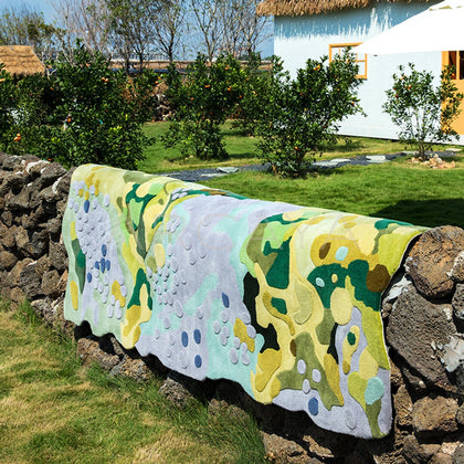 Moss Art Rug - scene