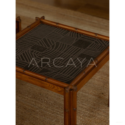 Tile Coffee Table Italian Handmade - scene