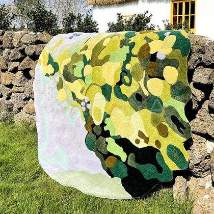 Moss Art Rug - scene