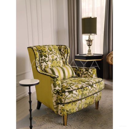 Garden Textured Tufted Sofa - scene