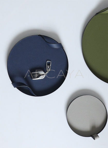 Leather Tray Showroom Decor - scene