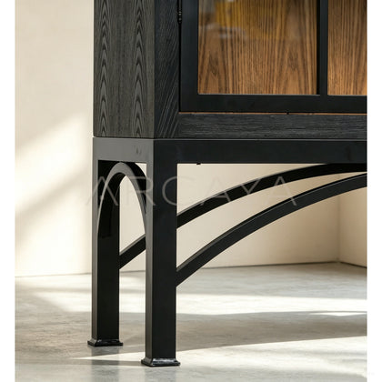 Arched Glass Cabinet - scene