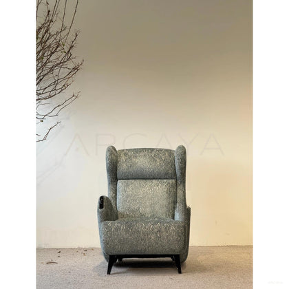 Immersive Reading Art Lounge Chair - scene