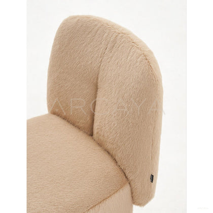 Plum Vanity Chair - scene