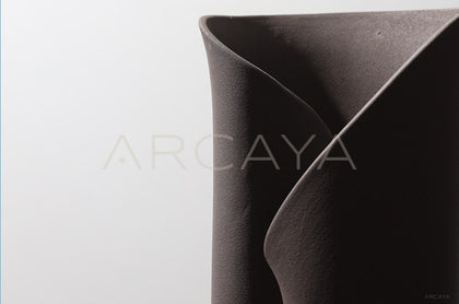 Black Jingdezhen Wide Mouth Ceramic Vase - scene