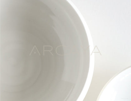 Sunxun Collab Hand Thrown Rolled Edge Bowl - scene