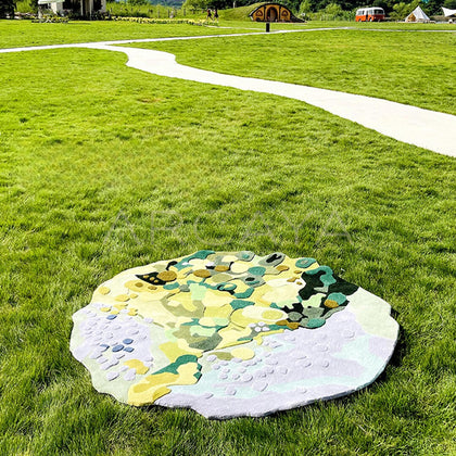 Moss Art Rug - scene