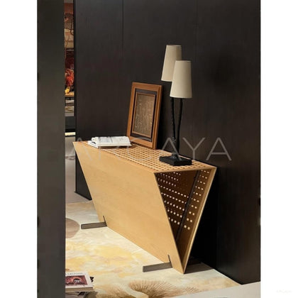 Jeaek Ocean V Shape Console Table - scene