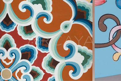 Wall Art Set 2411G0258 - detail