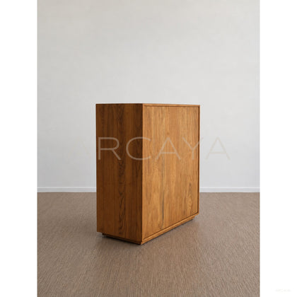Moku Solid Wood Cabinet - scene