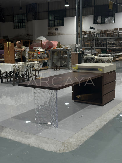 Open Dining Kitchen Island Desk - scene