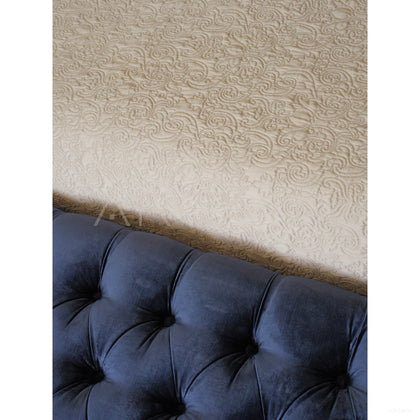 Royal Blue Bedroom Furniture Set - scene