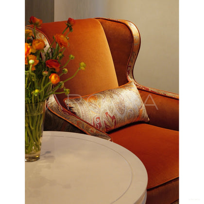 Legacy 28 Single Sofa Golden Orange - scene