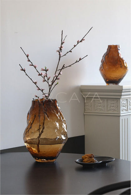 Modern Glass Hydroponic Vase - scene