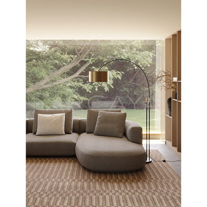 Irregular Corner Fabric Sofa - scene