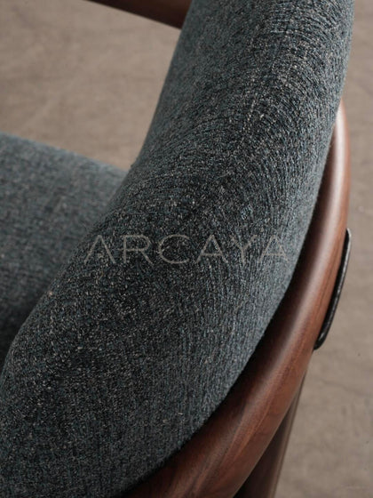 Black Walnut Dining Chair - detail