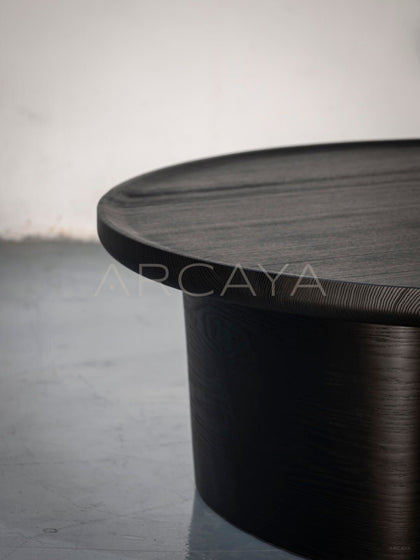 Custom Solid Wood Coffee Table - detail