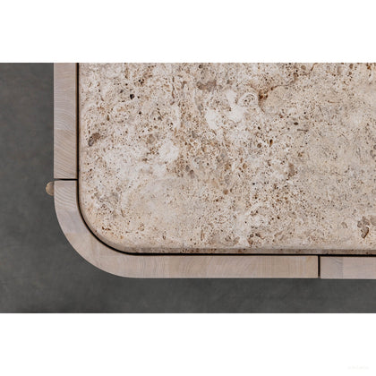 Aston Travertine Oak Sideboard - scene