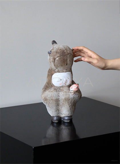 Jingdezhen Handmade Desktop Sculpture - scene