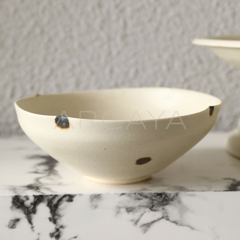 Amu Collab Ink Dot Ceramic Plate - main