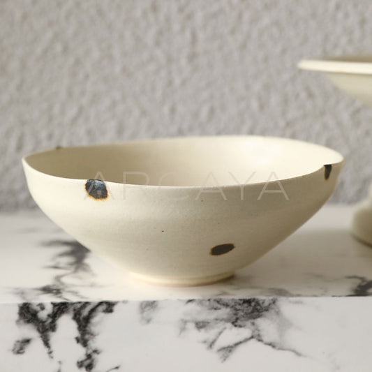 Amu Collab Ink Dot Ceramic Plate - main