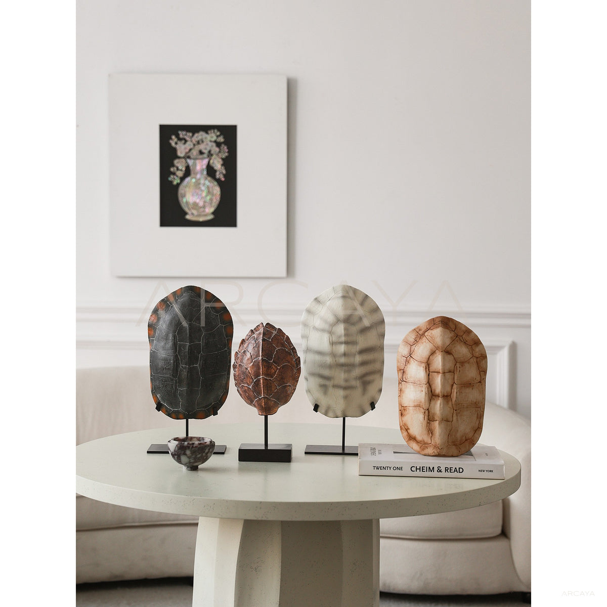Faux Tortoise Shell Decor — Decorative Objects in detail
